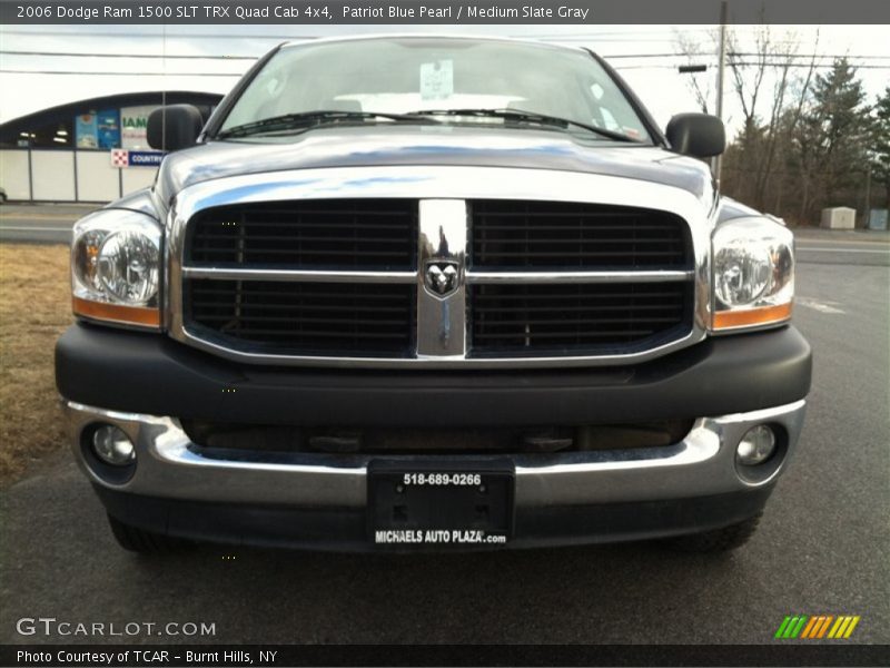 Patriot Blue Pearl / Medium Slate Gray 2006 Dodge Ram 1500 SLT TRX Quad Cab 4x4