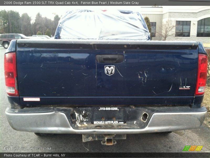 Patriot Blue Pearl / Medium Slate Gray 2006 Dodge Ram 1500 SLT TRX Quad Cab 4x4