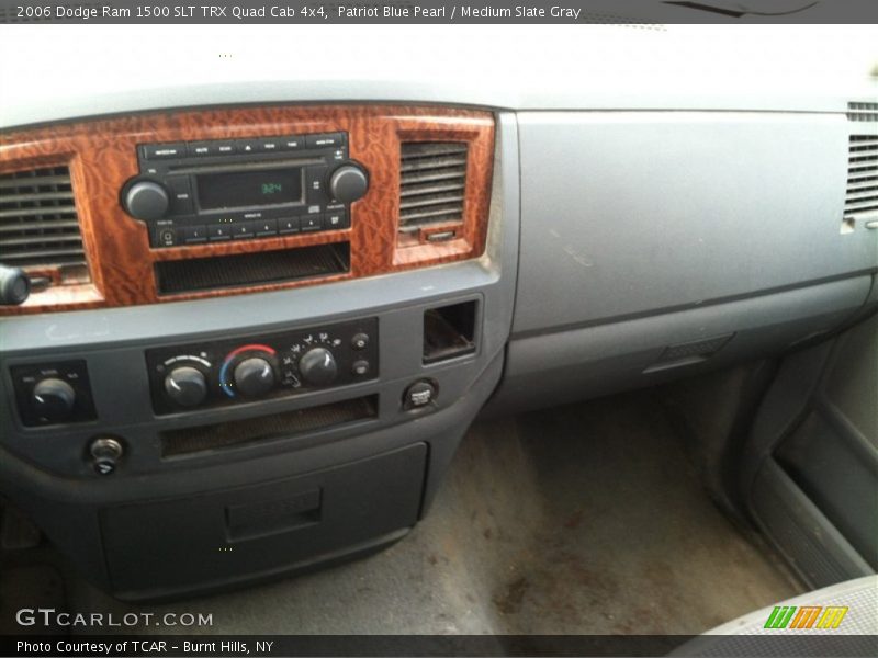 Patriot Blue Pearl / Medium Slate Gray 2006 Dodge Ram 1500 SLT TRX Quad Cab 4x4