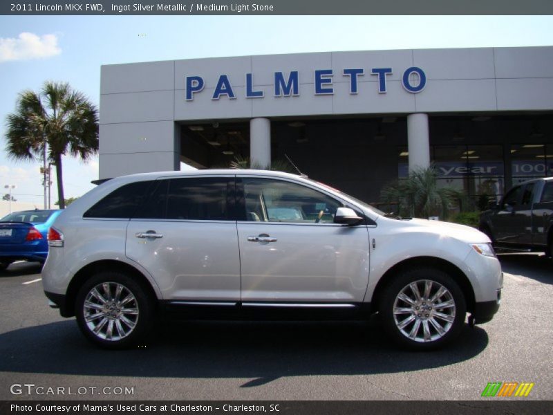 Ingot Silver Metallic / Medium Light Stone 2011 Lincoln MKX FWD