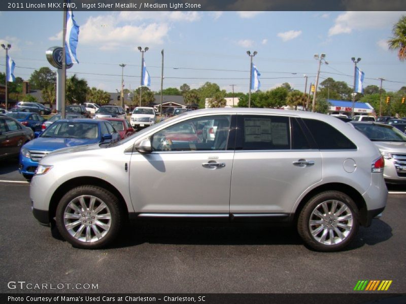 Ingot Silver Metallic / Medium Light Stone 2011 Lincoln MKX FWD