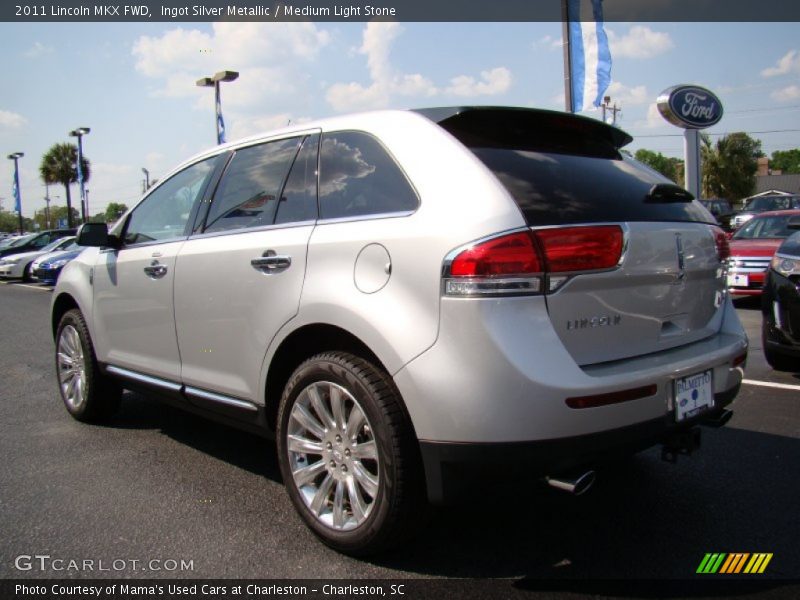 Ingot Silver Metallic / Medium Light Stone 2011 Lincoln MKX FWD