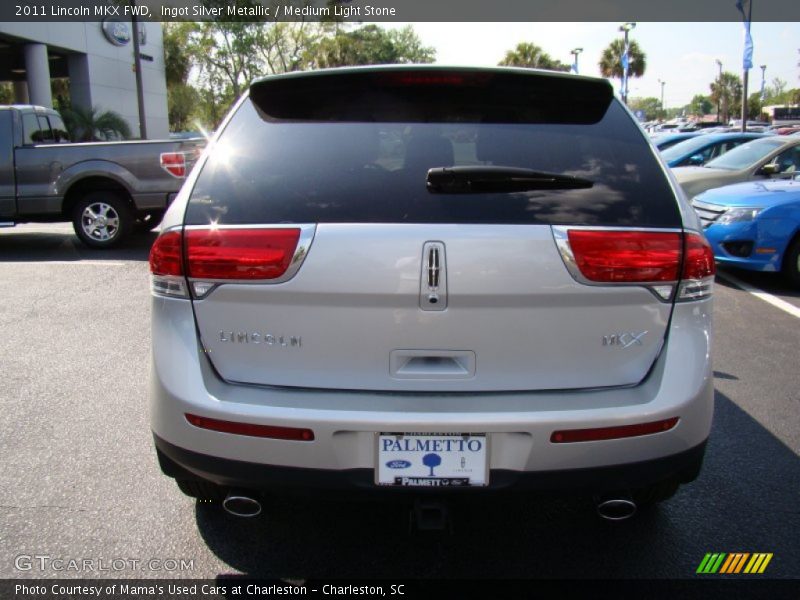Ingot Silver Metallic / Medium Light Stone 2011 Lincoln MKX FWD