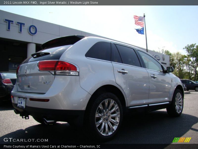 Ingot Silver Metallic / Medium Light Stone 2011 Lincoln MKX FWD