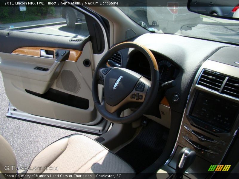 Ingot Silver Metallic / Medium Light Stone 2011 Lincoln MKX FWD