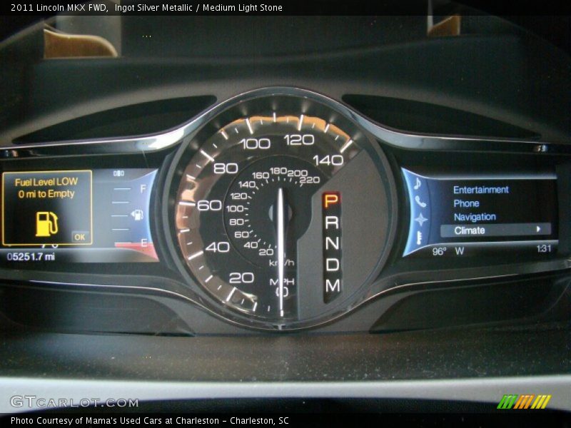  2011 MKX FWD FWD Gauges