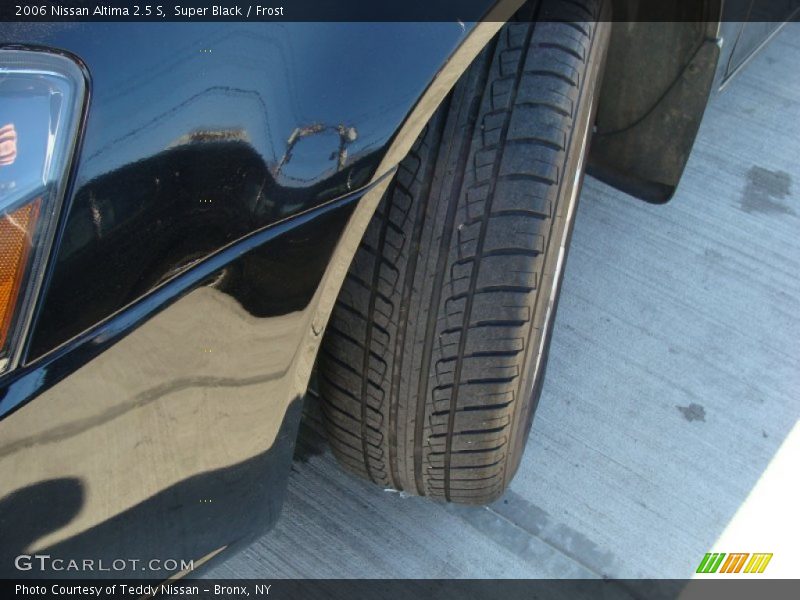 Super Black / Frost 2006 Nissan Altima 2.5 S