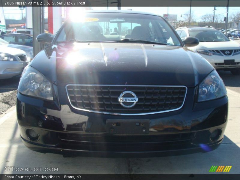 Super Black / Frost 2006 Nissan Altima 2.5 S