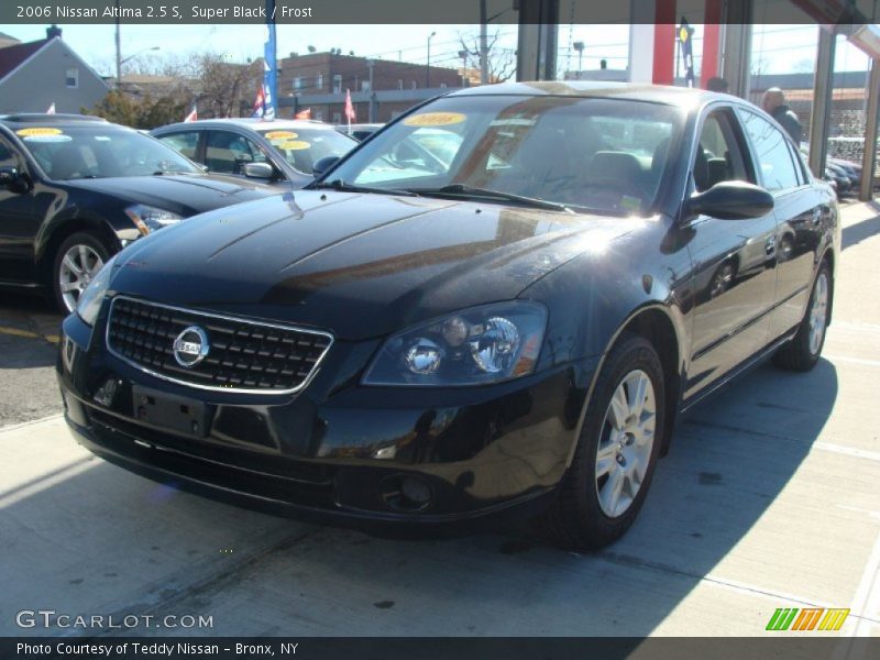 Super Black / Frost 2006 Nissan Altima 2.5 S