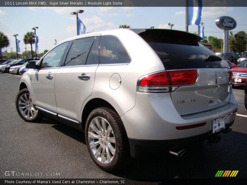 Ingot Silver Metallic / Medium Light Stone 2011 Lincoln MKX FWD