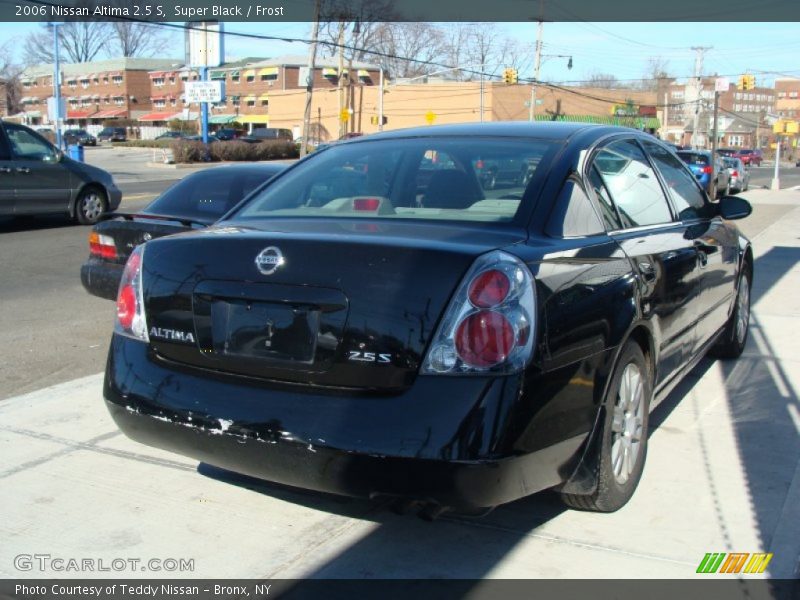 Super Black / Frost 2006 Nissan Altima 2.5 S