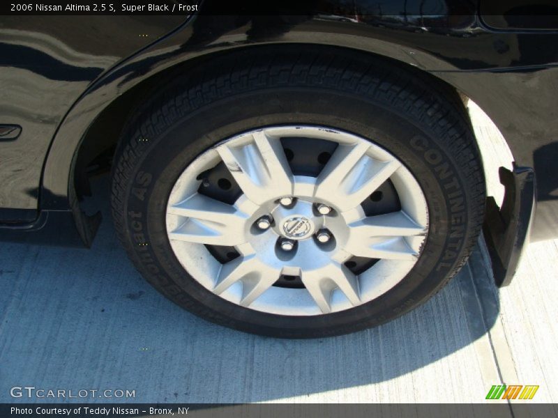 Super Black / Frost 2006 Nissan Altima 2.5 S