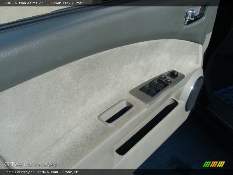 Super Black / Frost 2006 Nissan Altima 2.5 S