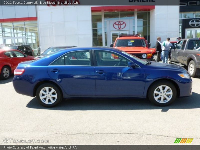 Blue Ribbon Metallic / Ash 2011 Toyota Camry LE