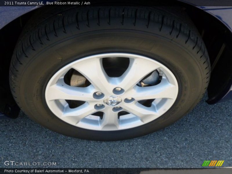 Blue Ribbon Metallic / Ash 2011 Toyota Camry LE