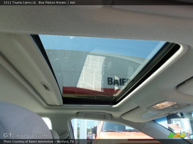 Blue Ribbon Metallic / Ash 2011 Toyota Camry LE