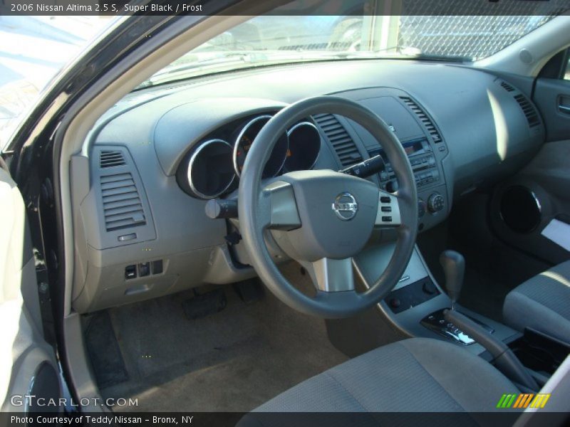 Super Black / Frost 2006 Nissan Altima 2.5 S
