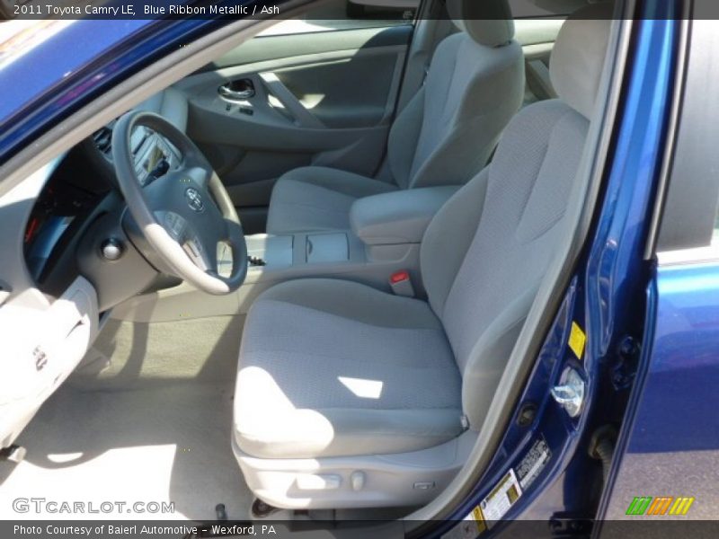 Blue Ribbon Metallic / Ash 2011 Toyota Camry LE