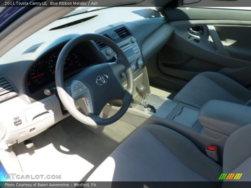 Blue Ribbon Metallic / Ash 2011 Toyota Camry LE