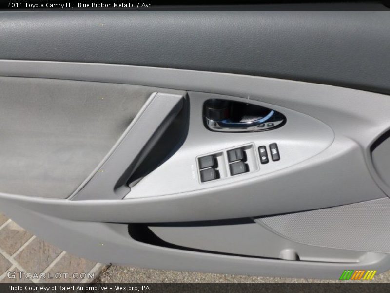 Blue Ribbon Metallic / Ash 2011 Toyota Camry LE
