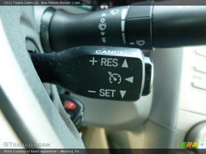 Blue Ribbon Metallic / Ash 2011 Toyota Camry LE