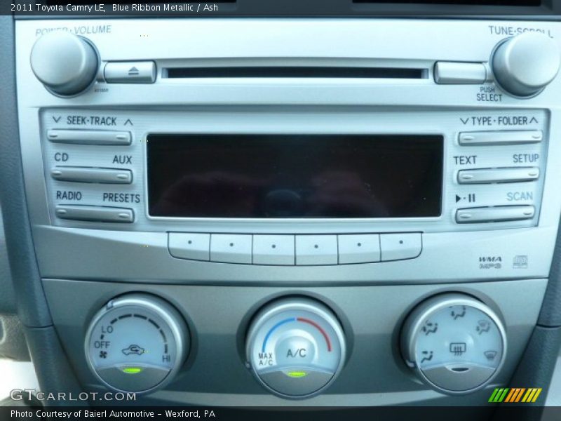 Blue Ribbon Metallic / Ash 2011 Toyota Camry LE