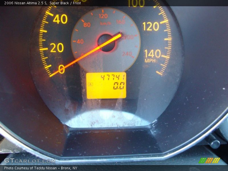 Super Black / Frost 2006 Nissan Altima 2.5 S