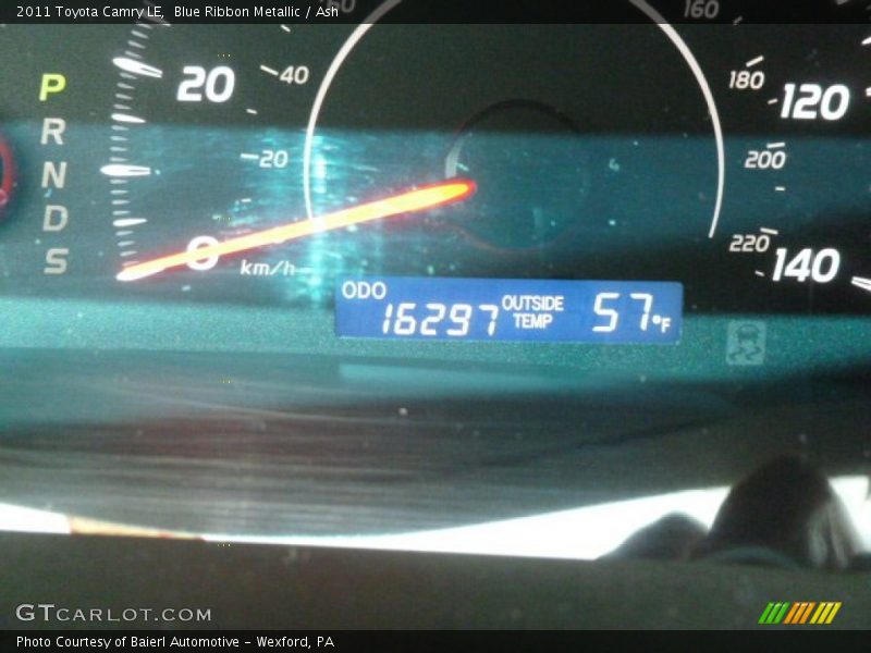 Blue Ribbon Metallic / Ash 2011 Toyota Camry LE