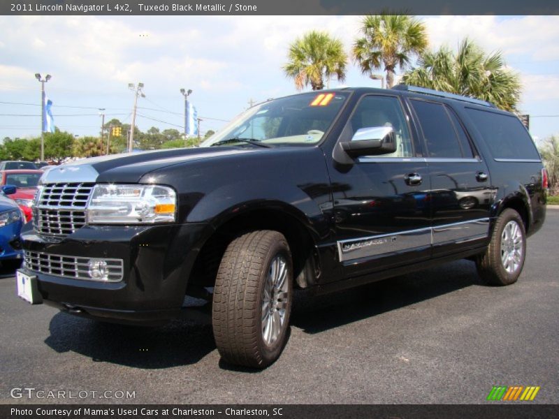Tuxedo Black Metallic / Stone 2011 Lincoln Navigator L 4x2