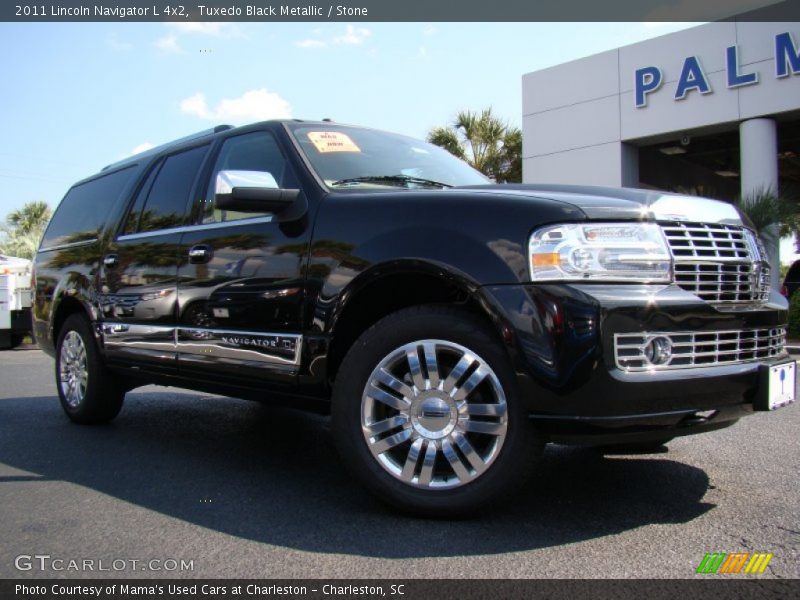 Tuxedo Black Metallic / Stone 2011 Lincoln Navigator L 4x2
