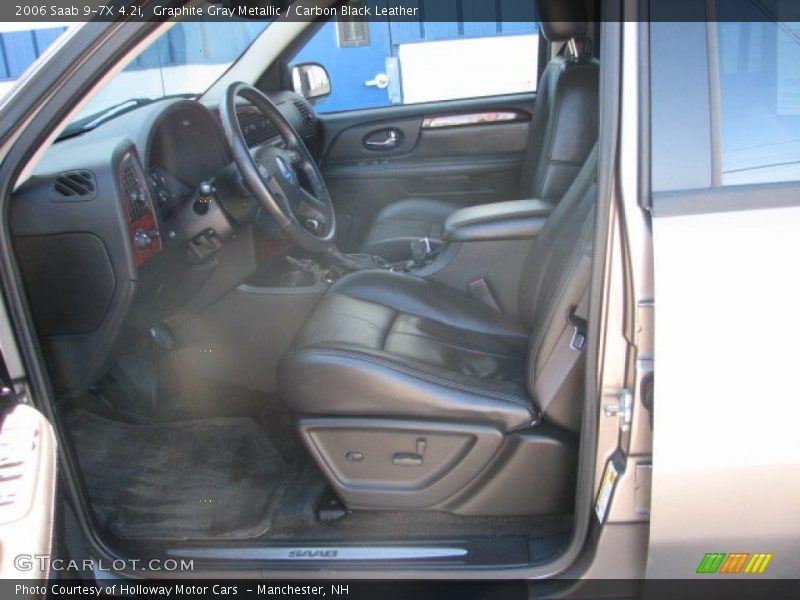 Graphite Gray Metallic / Carbon Black Leather 2006 Saab 9-7X 4.2i