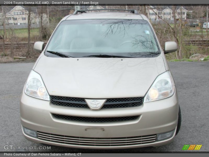 Desert Sand Mica / Fawn Beige 2004 Toyota Sienna XLE AWD