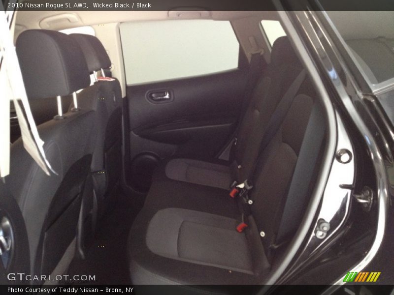 Wicked Black / Black 2010 Nissan Rogue SL AWD