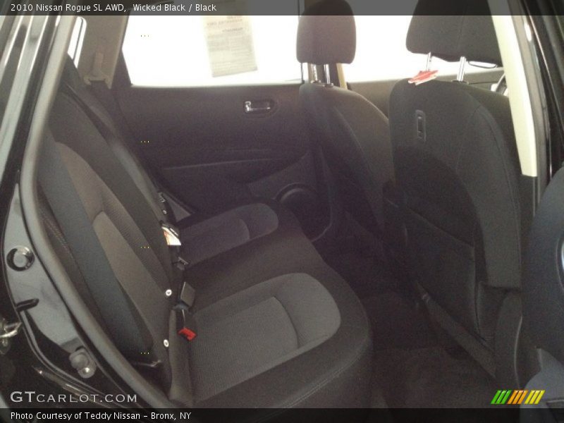 Wicked Black / Black 2010 Nissan Rogue SL AWD