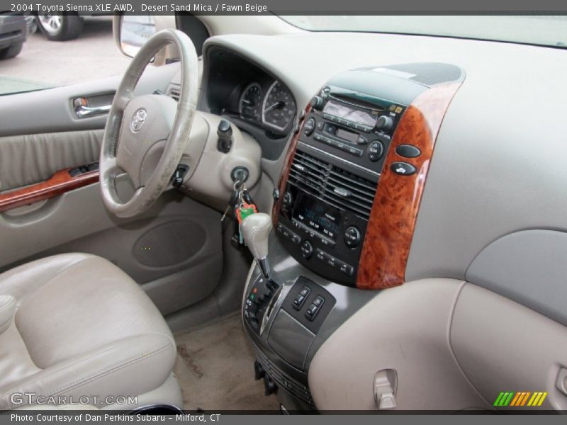 Desert Sand Mica / Fawn Beige 2004 Toyota Sienna XLE AWD