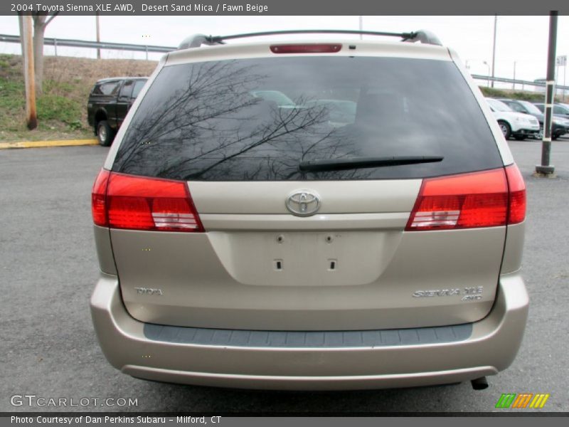 Desert Sand Mica / Fawn Beige 2004 Toyota Sienna XLE AWD