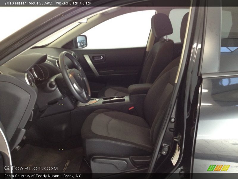 Wicked Black / Black 2010 Nissan Rogue SL AWD