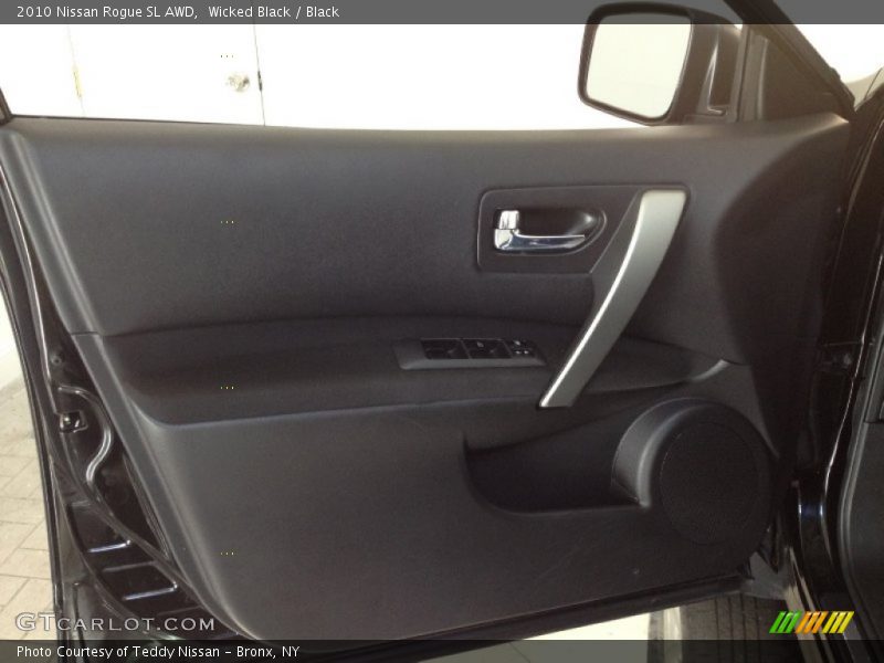 Wicked Black / Black 2010 Nissan Rogue SL AWD
