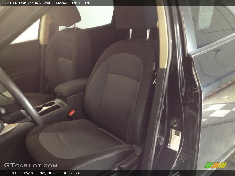 Wicked Black / Black 2010 Nissan Rogue SL AWD
