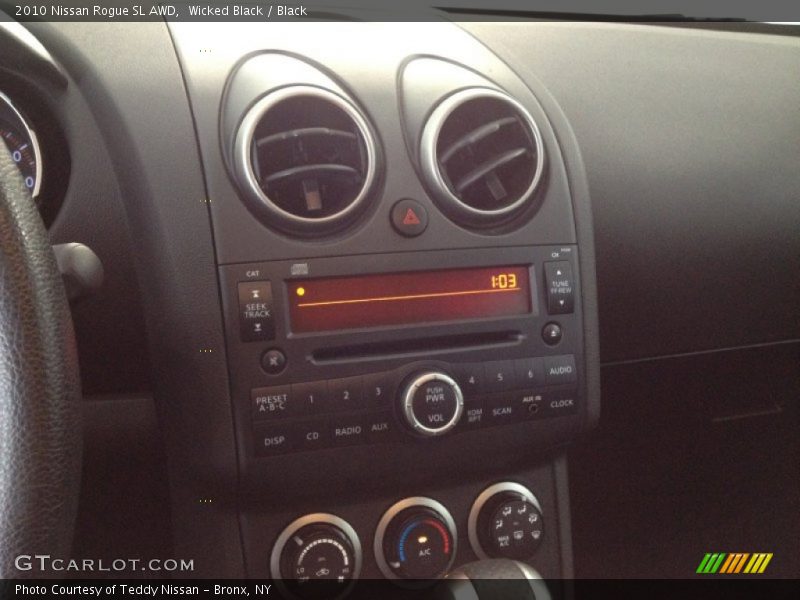 Wicked Black / Black 2010 Nissan Rogue SL AWD