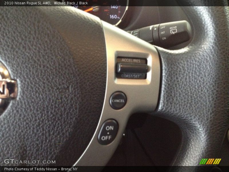 Wicked Black / Black 2010 Nissan Rogue SL AWD