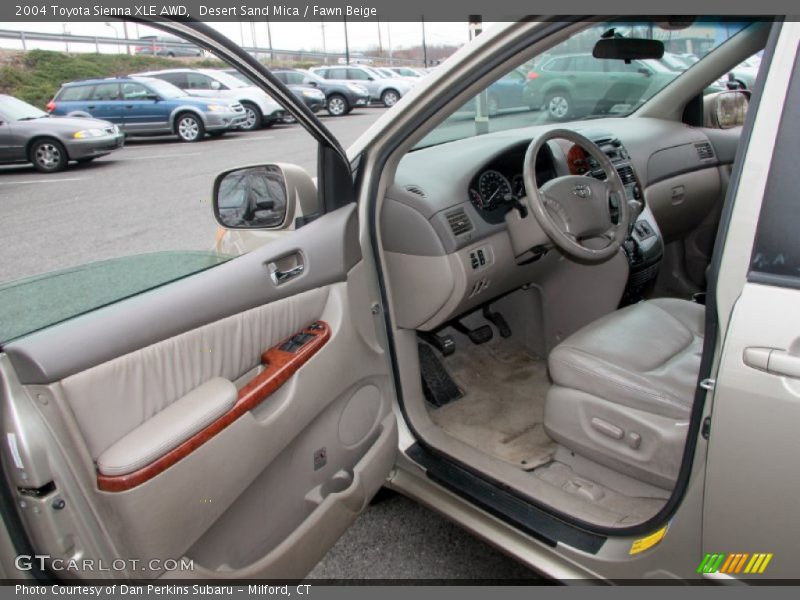 Desert Sand Mica / Fawn Beige 2004 Toyota Sienna XLE AWD