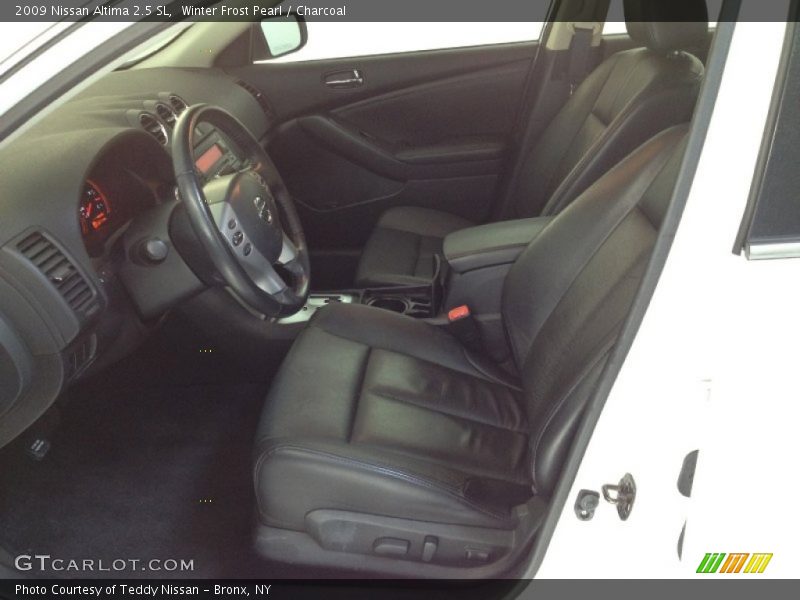 Winter Frost Pearl / Charcoal 2009 Nissan Altima 2.5 SL