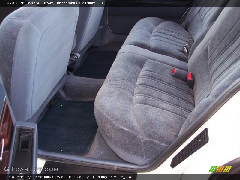 Bright White / Medium Blue 1998 Buick LeSabre Custom