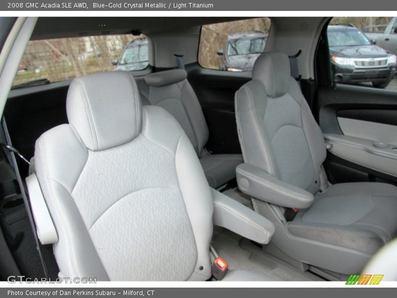 Blue-Gold Crystal Metallic / Light Titanium 2008 GMC Acadia SLE AWD