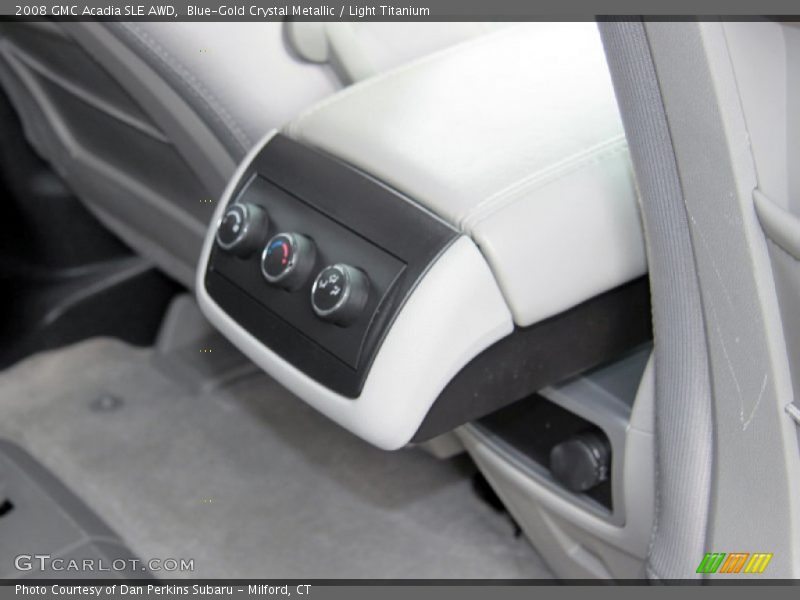 Blue-Gold Crystal Metallic / Light Titanium 2008 GMC Acadia SLE AWD