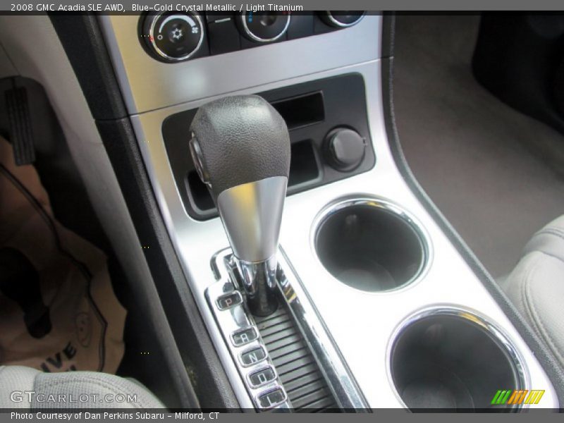 Blue-Gold Crystal Metallic / Light Titanium 2008 GMC Acadia SLE AWD