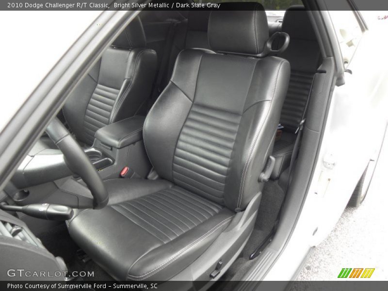 Bright Silver Metallic / Dark Slate Gray 2010 Dodge Challenger R/T Classic