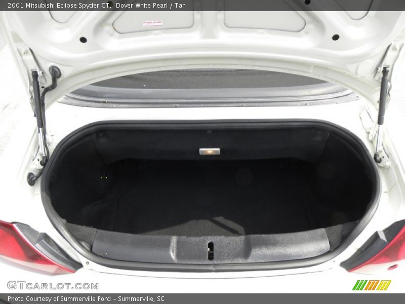 Dover White Pearl / Tan 2001 Mitsubishi Eclipse Spyder GT