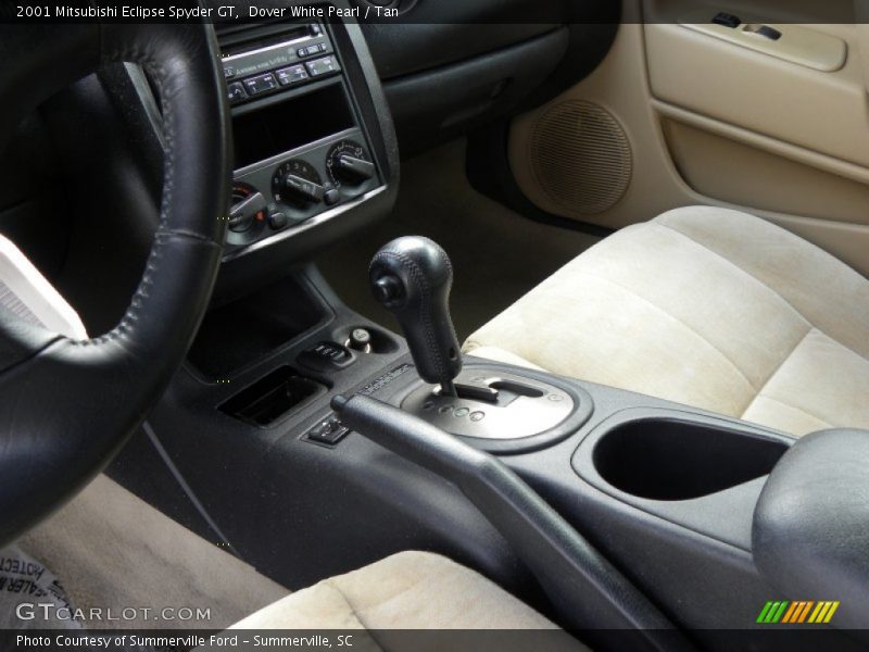 Dover White Pearl / Tan 2001 Mitsubishi Eclipse Spyder GT